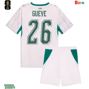 Senegal Pape Gueye #26 Replika Babytøj Hjemmebanesæt Børn VM 2026 Kortærmet (+ Korte bukser)